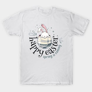 Happy Easter. Cute Easter Bunny best design T-Shirt